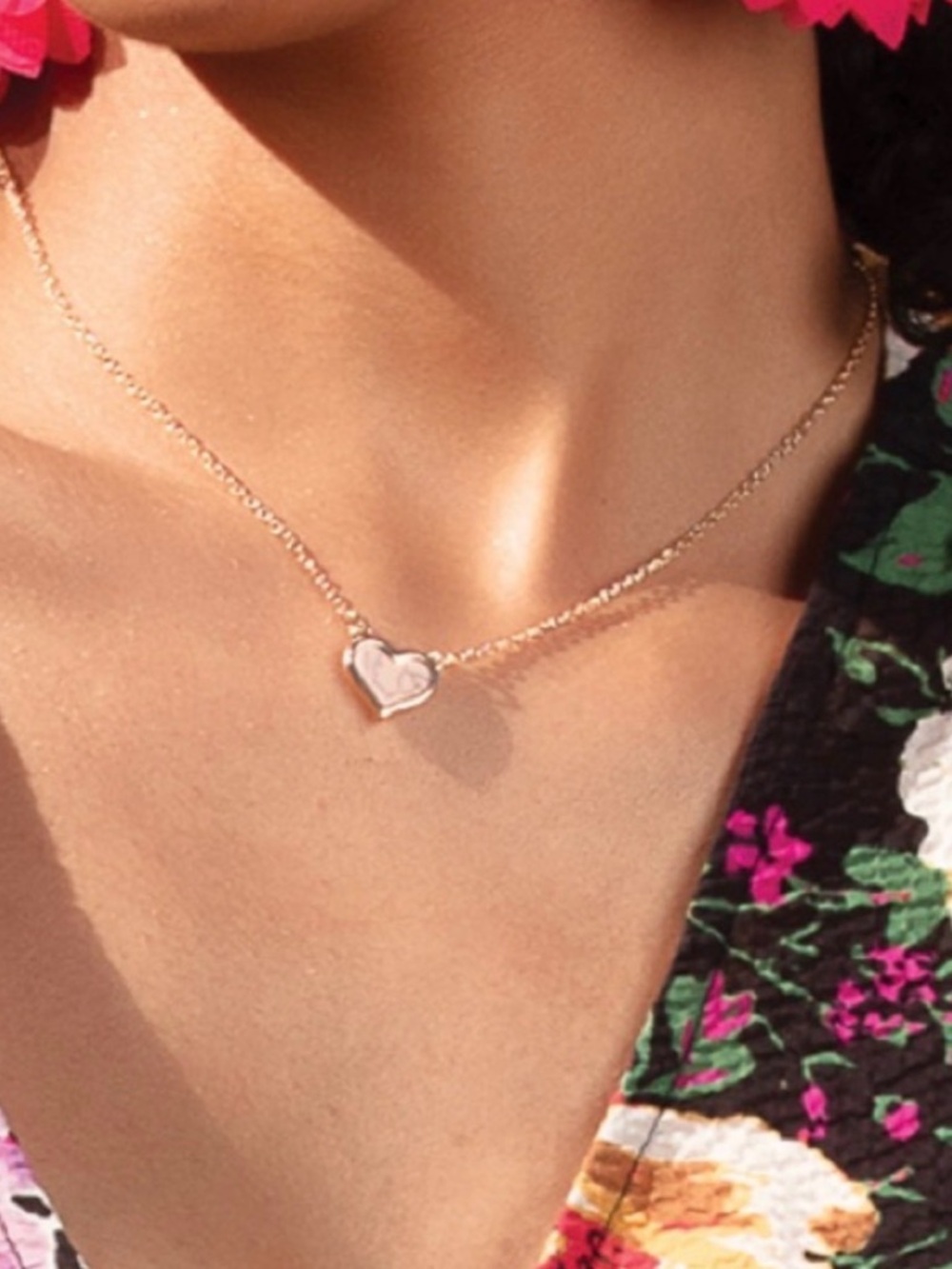 Park Lane "Dandy" Heart Pendant Necklace - Gold